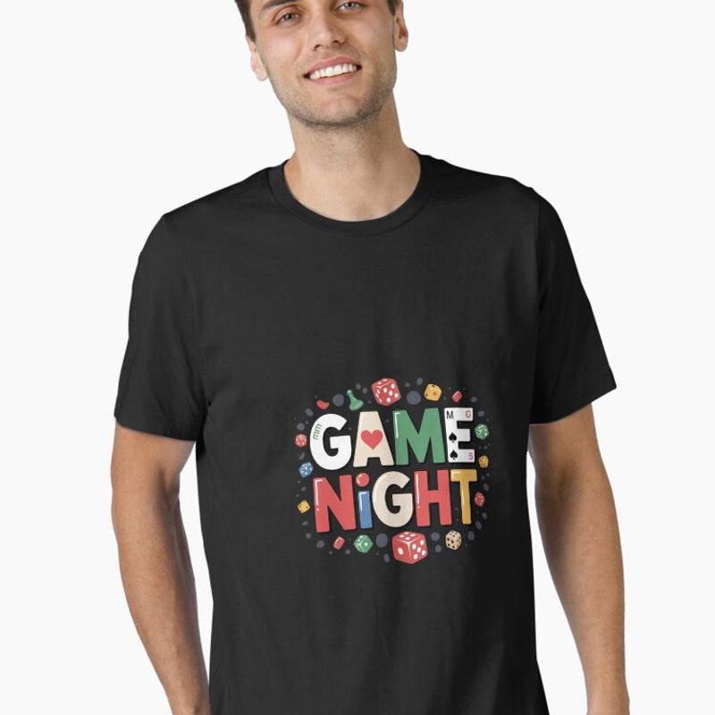 Board Game Print - Kaos Esensial Tim untuk Malam Permainan