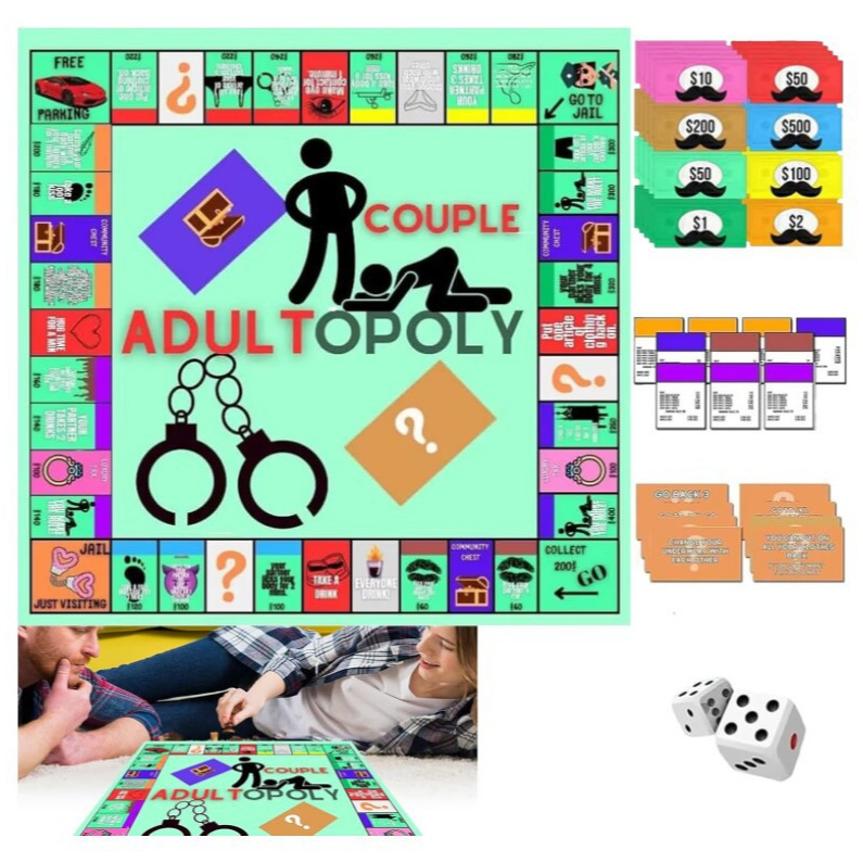 Board Game Festival - Permainan Papan Catur Monopoli untuk Pasangan,