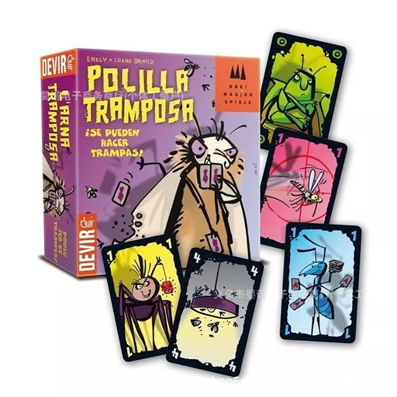 Board Game Wingspan - Permainan Kartu Mogel Motte Polilla Tramposa