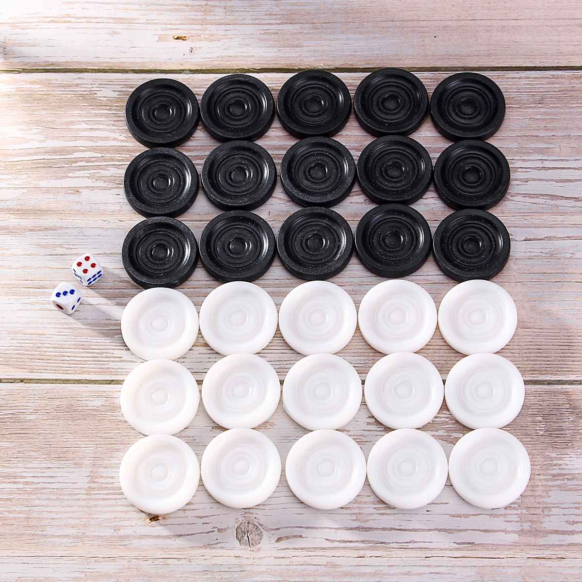 Board Game Quacks - 32 Buah Catur Backgammon Anak Belajar