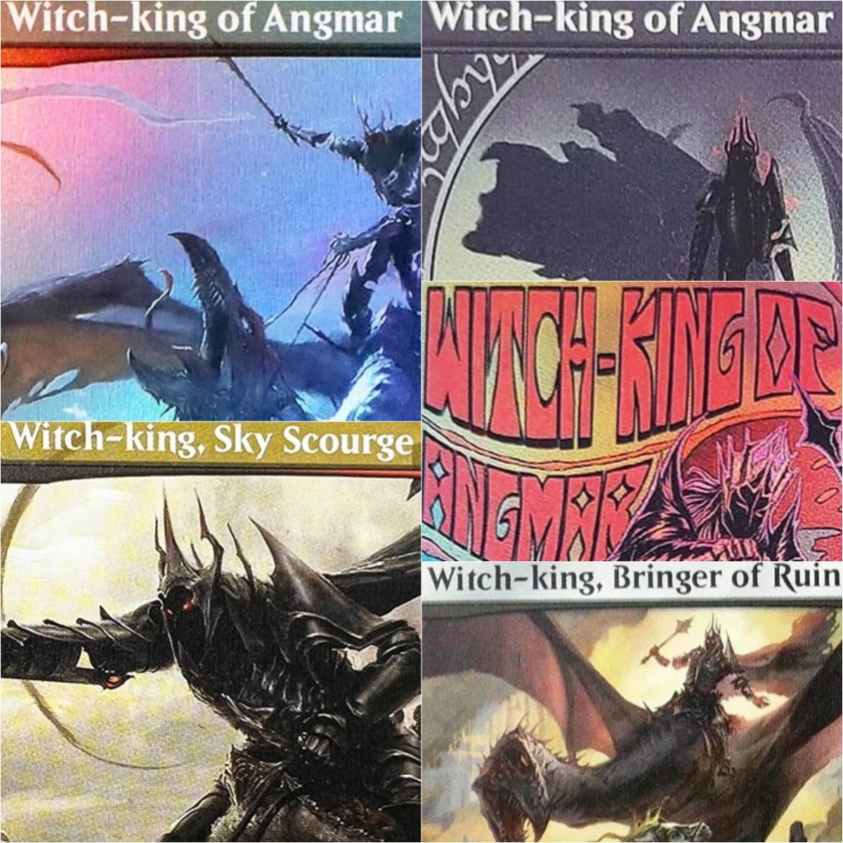 Card Game Deck - Kartu Permainan Witch-king TCG Magical Proxy