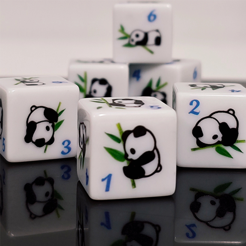 Board Game Print - Set Dadu 16Mm Dadu Permainan 6