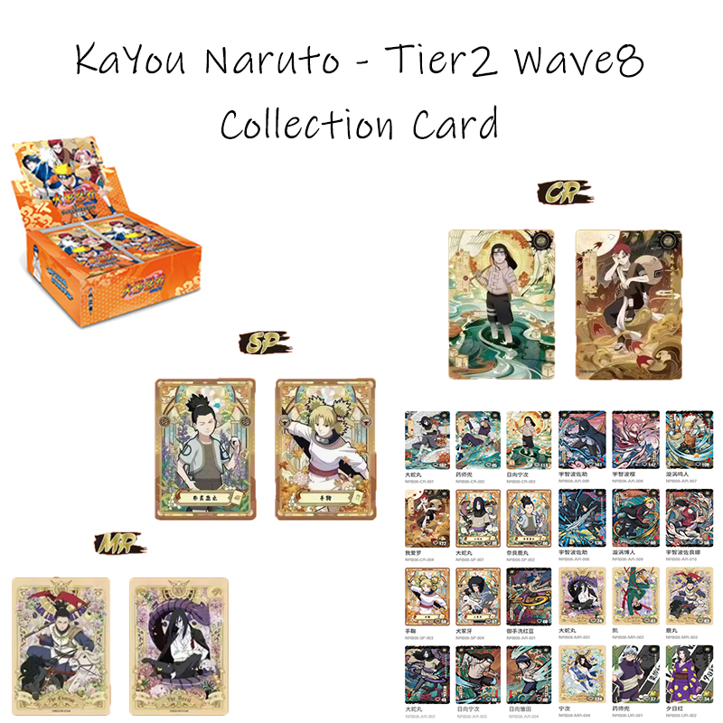 Board Game Naruto - Kartu Koleksi KAYOU Naruto - Tier2