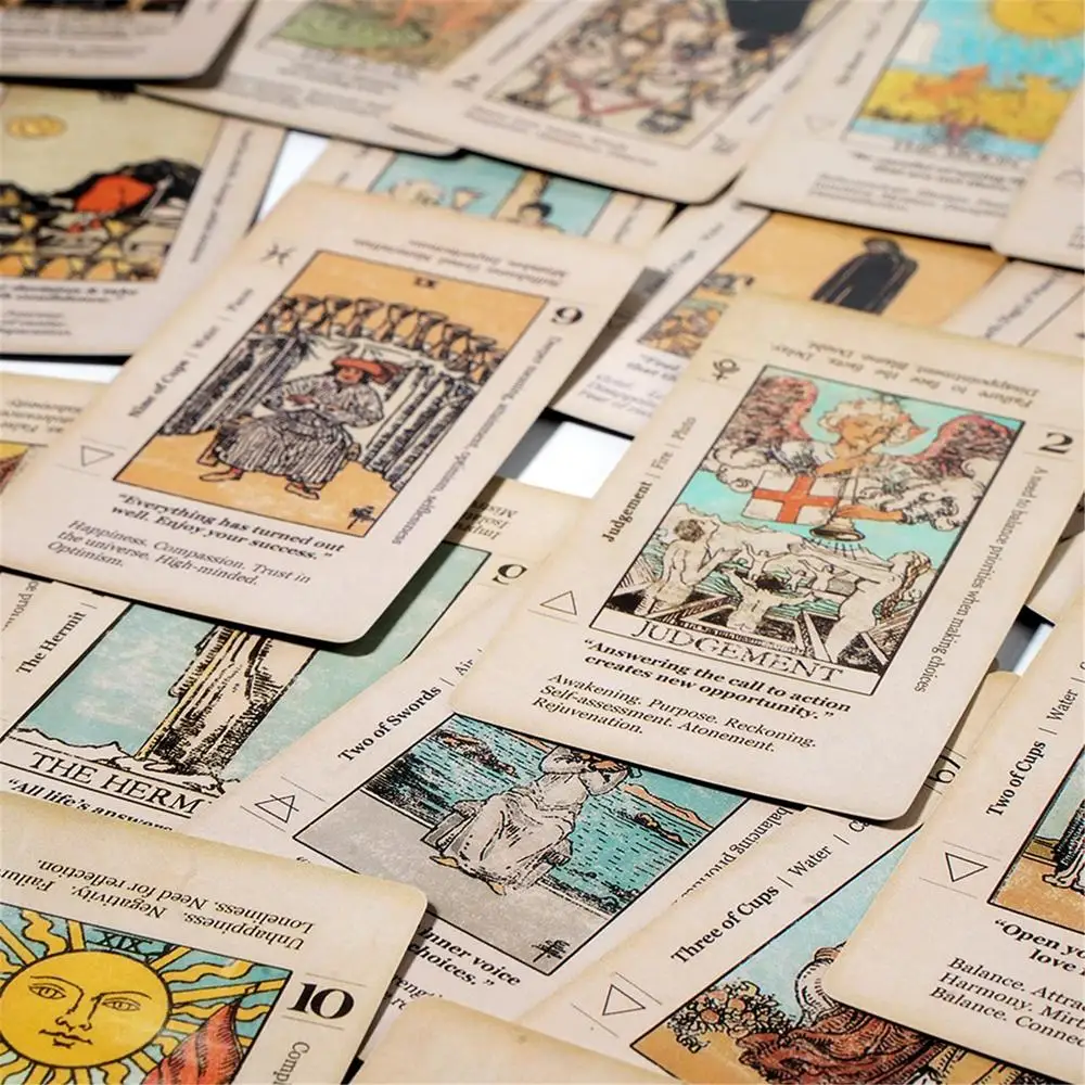 Card Game Deck - Kartu Tarot untuk Pemula, Kata Kunci: