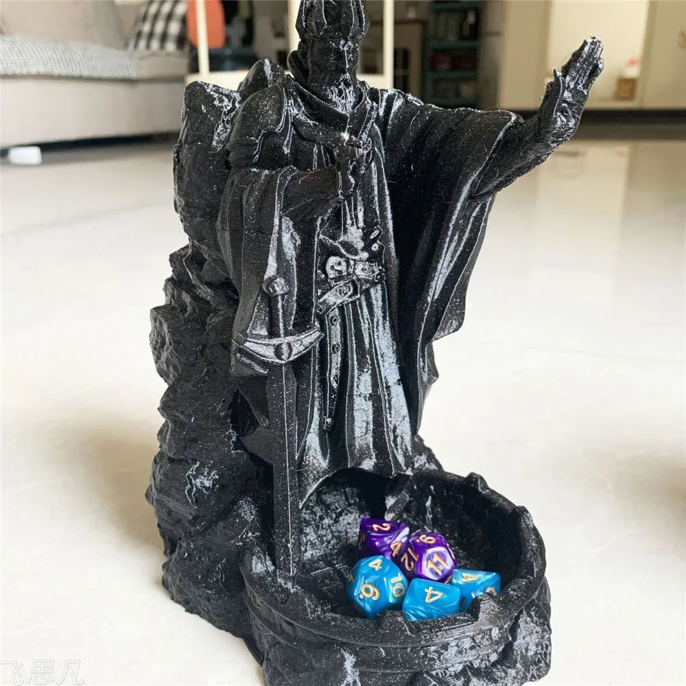 Board Game Print - Menara Dadu Permainan Meja Model Kastil