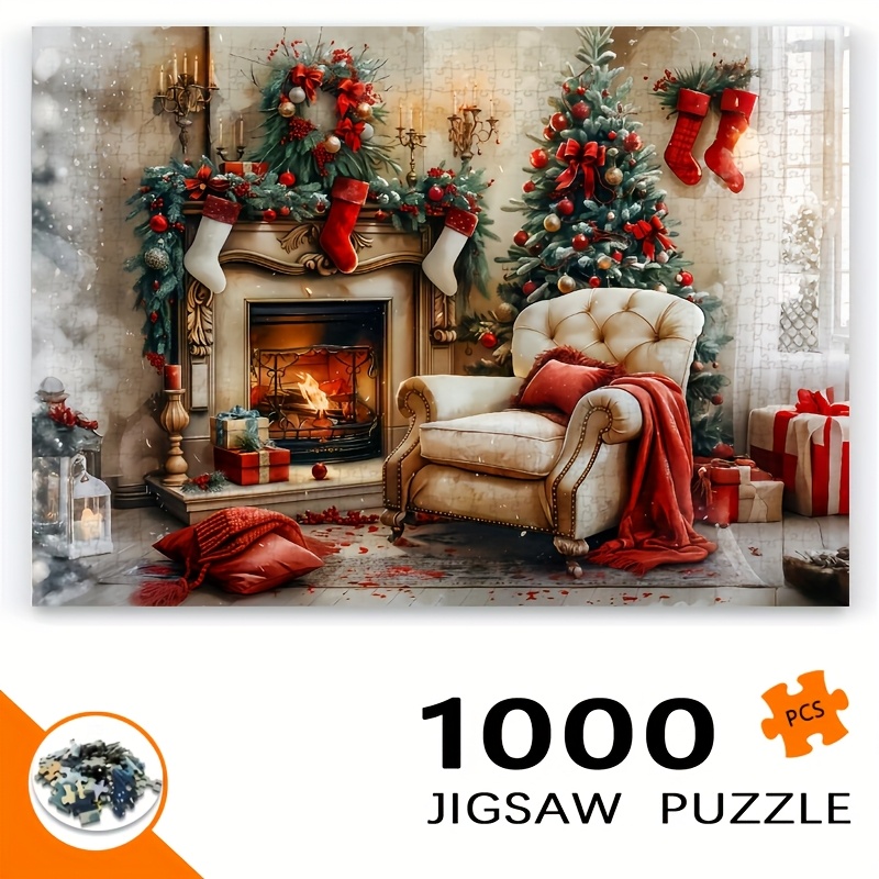 Board Game Festival - Puzzle Jigsaw Natal yang Meriah, Pemandangan