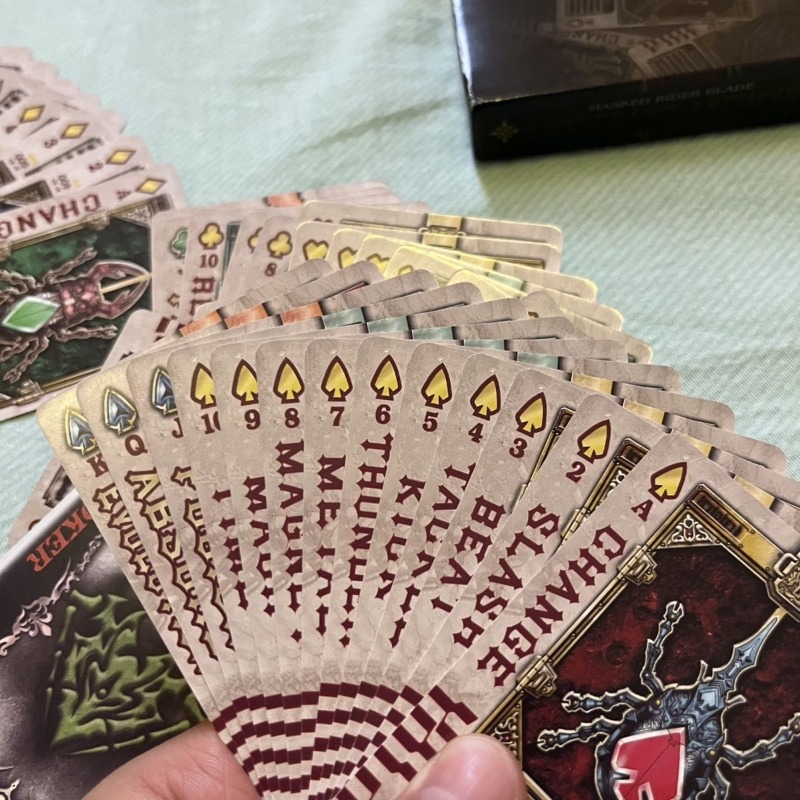 Karakter anime Bandai Kamen Ri - Card Game Deck ulasan dan harga