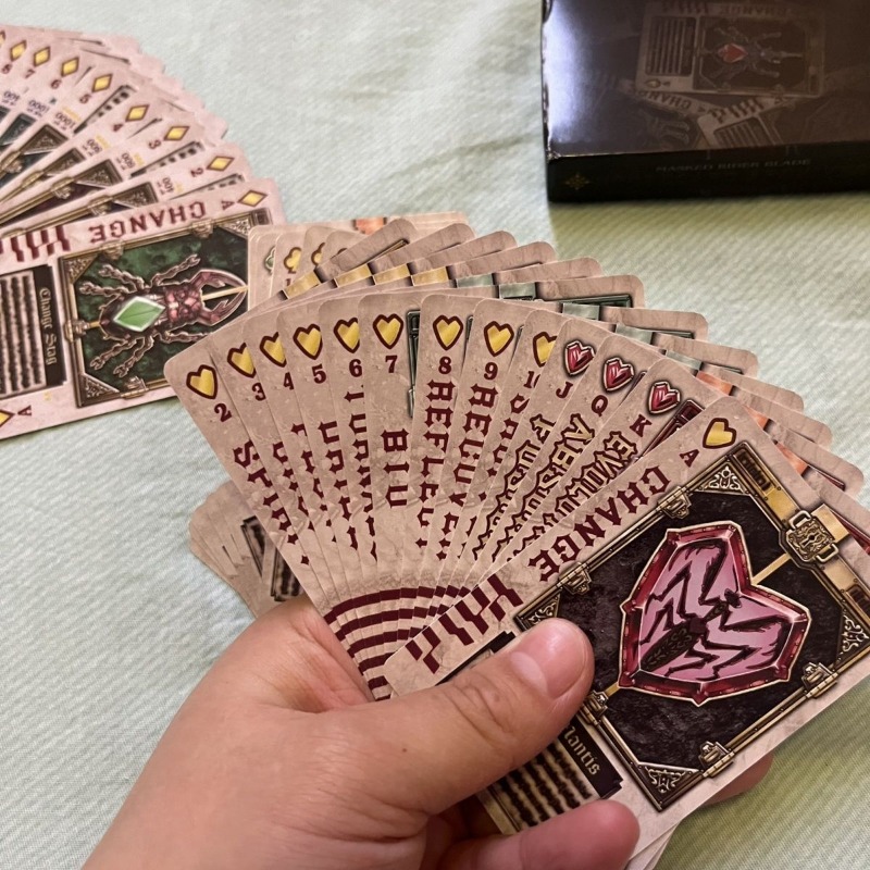 Karakter anime Bandai Kamen Ri - Card Game Deck ulasan dan harga