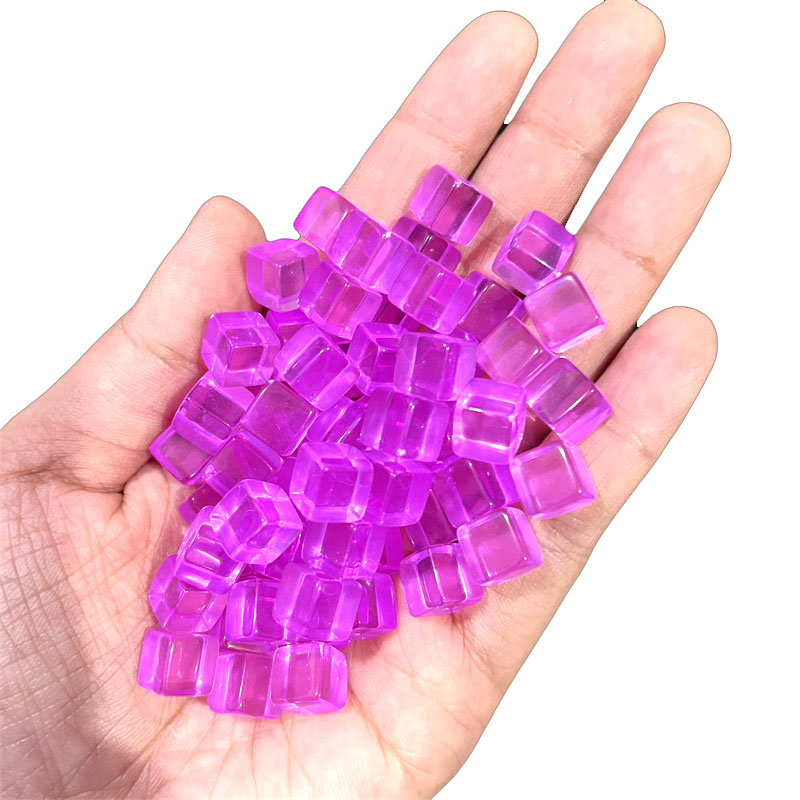 100 buah/set 8mm kubus bening  - Board Game The Sims ulasan dan harga