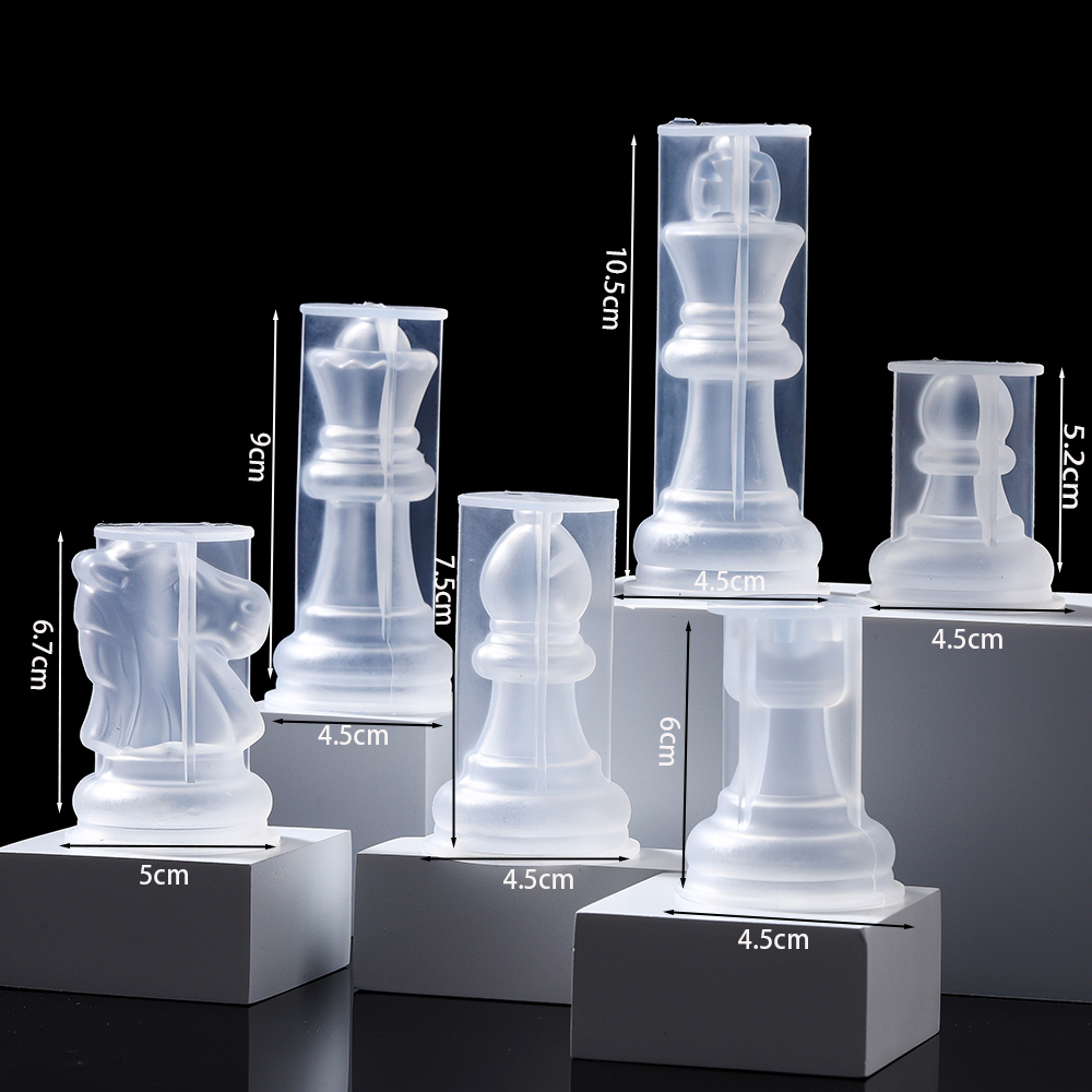 Set Catur cetakan Resin siliko - Board Game Quacks ulasan dan harga