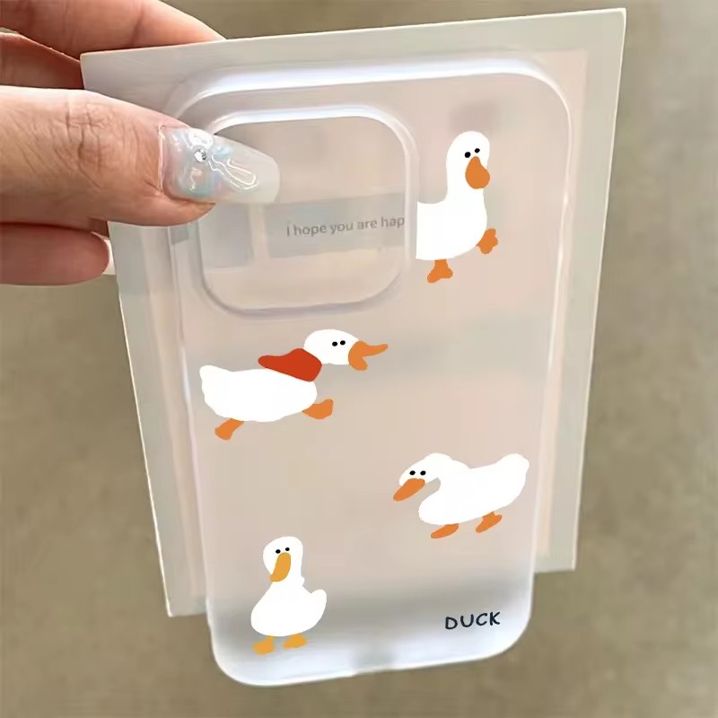 Casing HP Transparan Matte Beb - Board Game Quacks ulasan dan harga