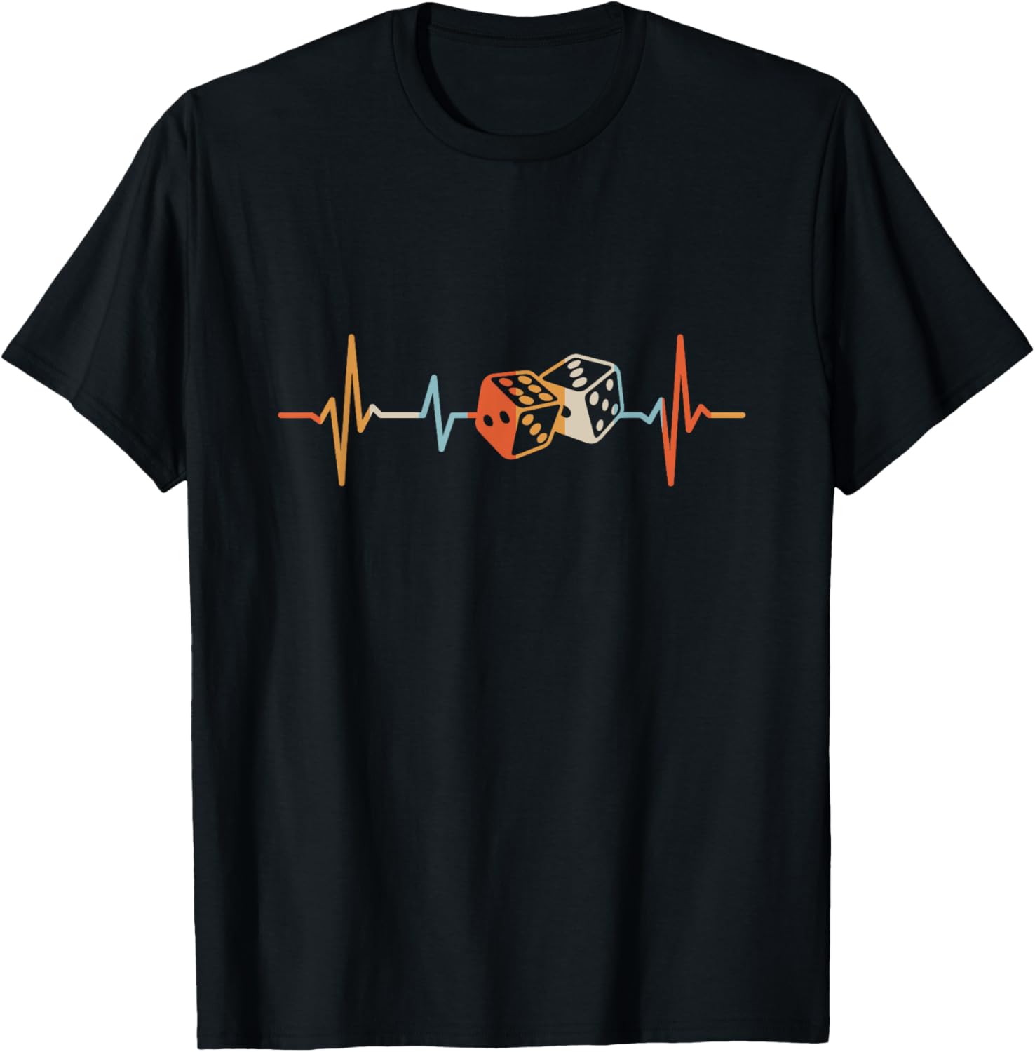 Kaos Board Game Heartbeat Dice - Board Game Print ulasan dan harga