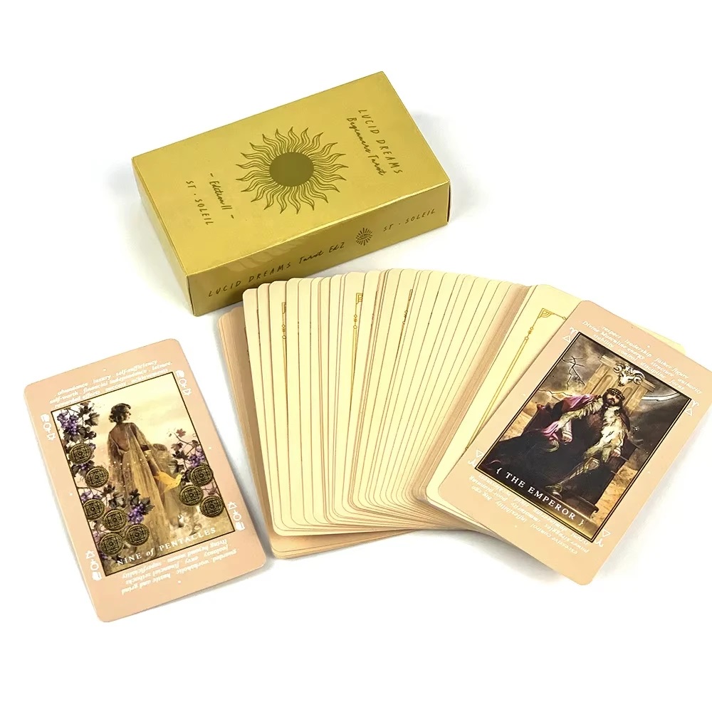 Lucid Dreams Pemula Tarot Dek  - Card Game Deck ulasan dan harga