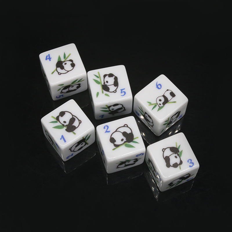 Set Dadu 16Mm Dadu Permainan 6 - Board Game Print ulasan dan harga