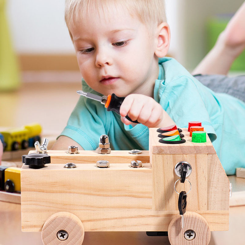 Mainan Sensorik Papan Sibuk Mo - Board Game Organization ulasan dan harga