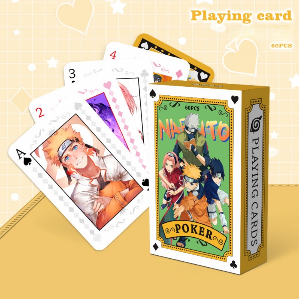 Mainan Poker Anime Jujitsu Kai - Board Game Naruto ulasan dan harga
