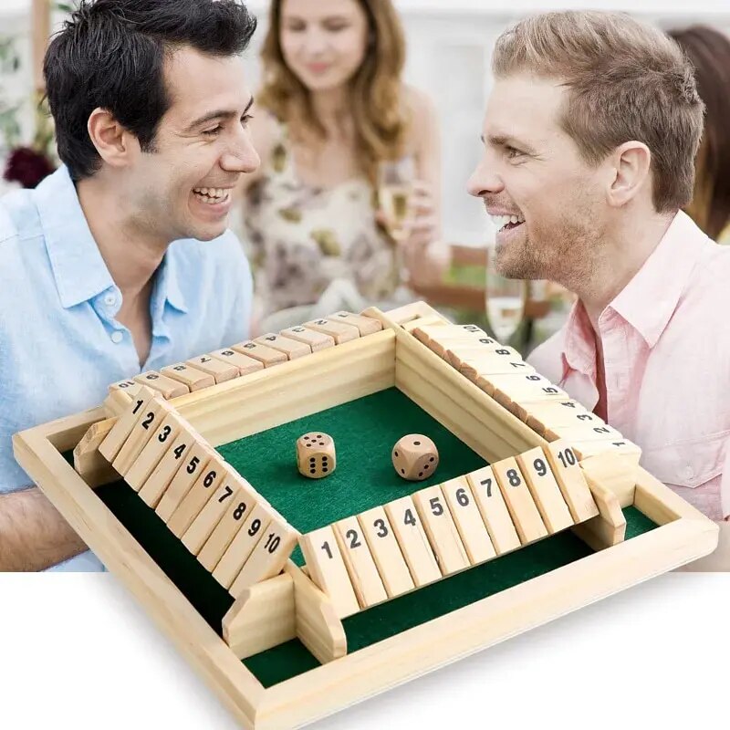 Deluxe empat sisi 10 nomor men - Board Game Organization ulasan dan harga