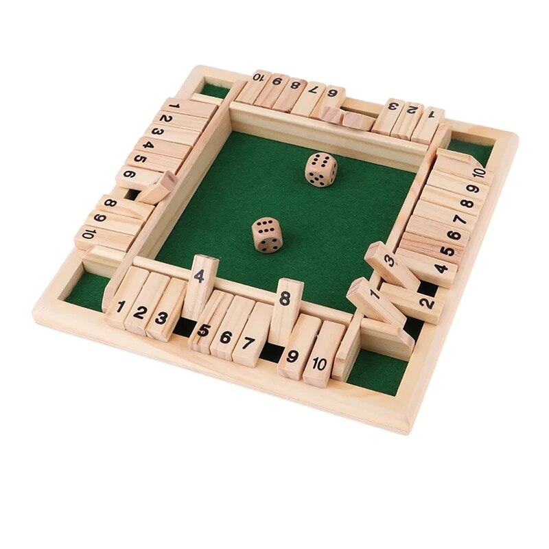 Deluxe empat sisi 10 nomor men - Board Game Organization ulasan dan harga