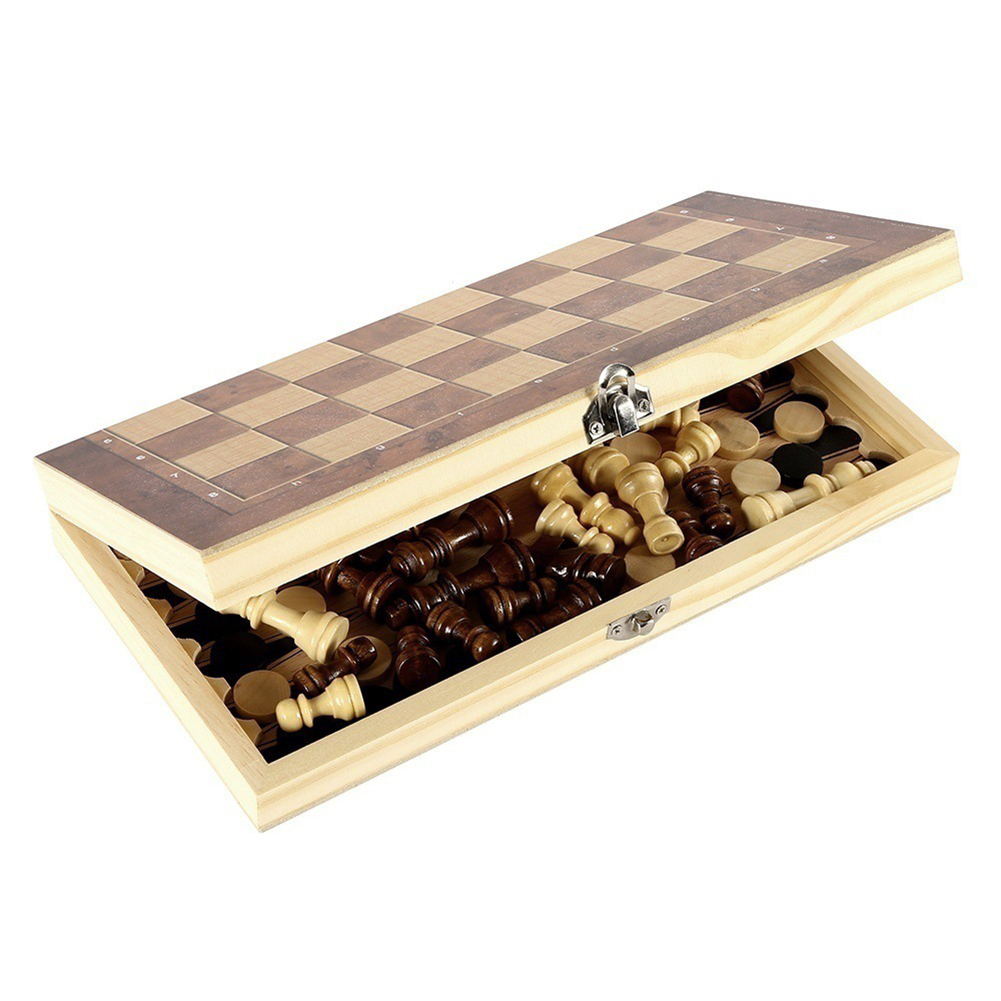 Set papan catur 3 dalam 1, pen - Board Game Quacks ulasan dan harga