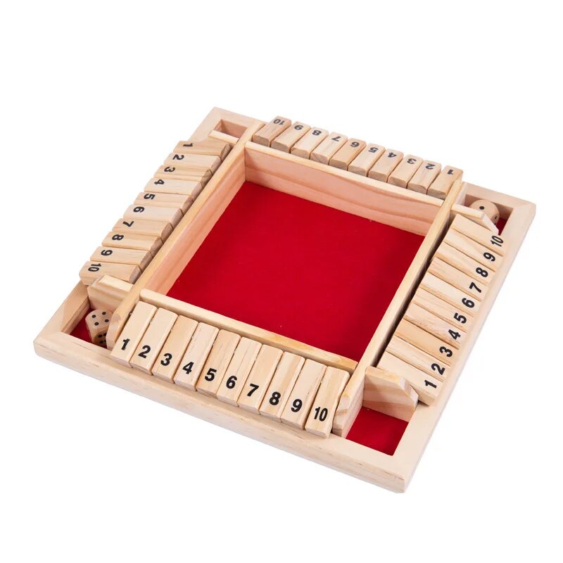 Dadu kayu papan permainan ditu - Board Game Organization ulasan dan harga
