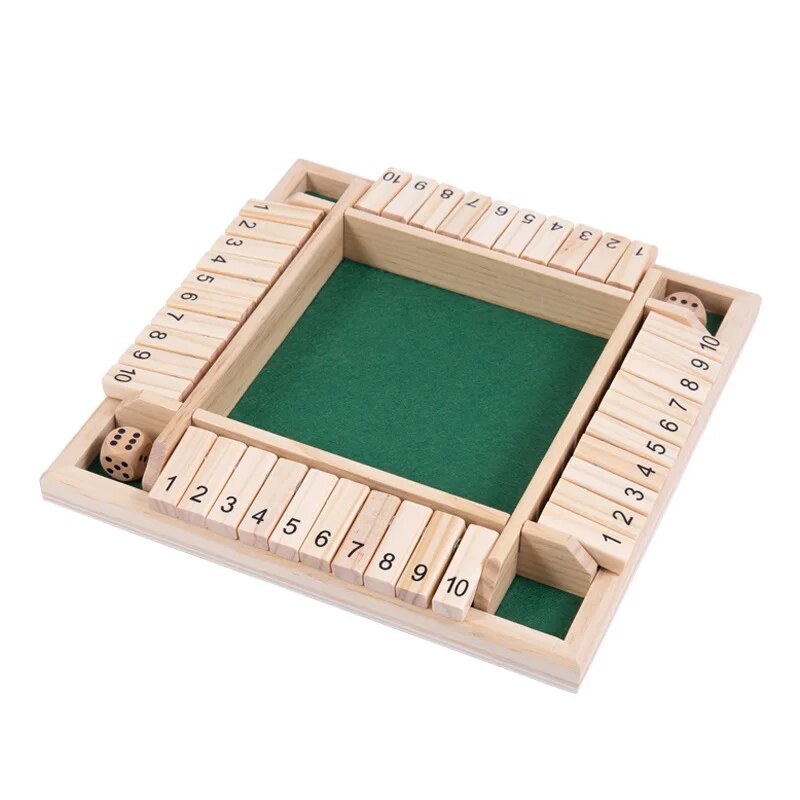 Dadu kayu papan permainan ditu - Board Game Organization ulasan dan harga